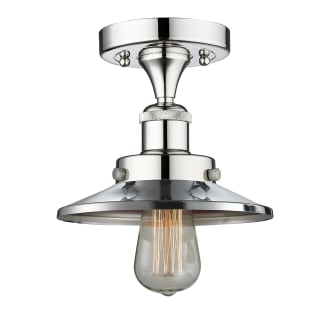 A thumbnail of the Innovations Lighting 616-1F-6-8 Edison Semi-Flush Alternate Image