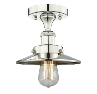 A thumbnail of the Innovations Lighting 616-1F-6-8 Edison Semi-Flush Alternate Image