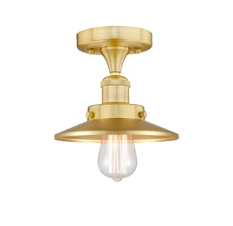 A thumbnail of the Innovations Lighting 616-1F-6-8 Edison Semi-Flush Alternate Image