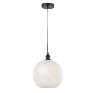 A thumbnail of the Innovations Lighting 616-1P 14 12 White Mouchette Pendant Alternate Image