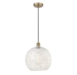 A thumbnail of the Innovations Lighting 616-1P 17 14 White Mouchette Pendant Alternate Image