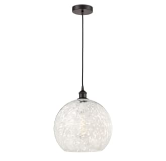 A thumbnail of the Innovations Lighting 616-1P 17 14 White Mouchette Pendant Alternate Image