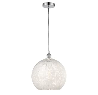 A thumbnail of the Innovations Lighting 616-1P 17 14 White Mouchette Pendant Alternate Image