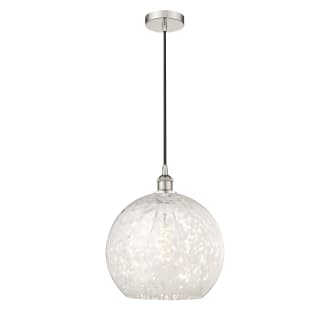 A thumbnail of the Innovations Lighting 616-1P 17 14 White Mouchette Pendant Alternate Image