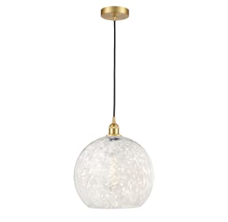 A thumbnail of the Innovations Lighting 616-1P 17 14 White Mouchette Pendant Alternate Image