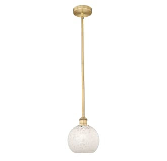 A thumbnail of the Innovations Lighting 616-1S 10 8 White Mouchette Pendant Alternate Image