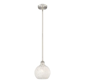 A thumbnail of the Innovations Lighting 616-1S 10 8 White Mouchette Pendant Alternate Image