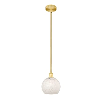 A thumbnail of the Innovations Lighting 616-1S 10 8 White Mouchette Pendant Alternate Image