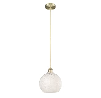 A thumbnail of the Innovations Lighting 616-1S 11 10 White Mouchette Pendant Alternate Image