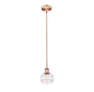 A thumbnail of the Innovations Lighting 616-1S 7 6 Rochester Pendant Alternate Image