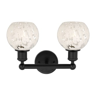 A thumbnail of the Innovations Lighting 616-2W 10 15 White Mouchette Vanity Alternate Image