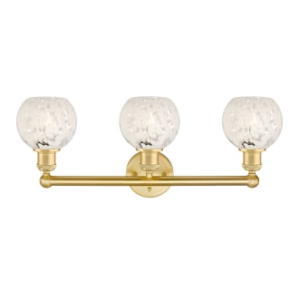 A thumbnail of the Innovations Lighting 616-3W 10 24 White Mouchette Vanity Alternate Image