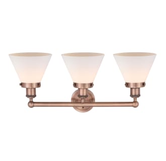 A thumbnail of the Innovations Lighting 616-3W-12-26 Cone Vanity Alternate Image