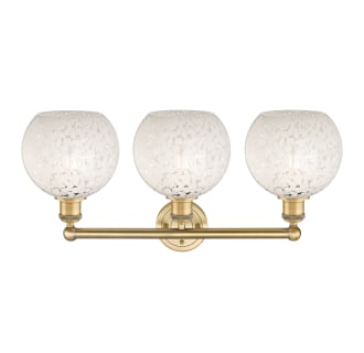 A thumbnail of the Innovations Lighting 616-3W 12 26 White Mouchette Vanity Alternate Image