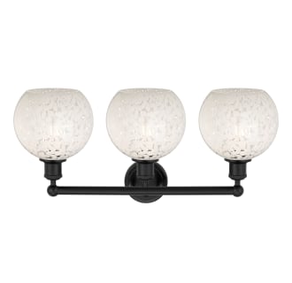 A thumbnail of the Innovations Lighting 616-3W 12 26 White Mouchette Vanity Alternate Image