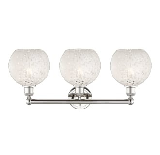 A thumbnail of the Innovations Lighting 616-3W 12 26 White Mouchette Vanity Alternate Image