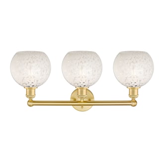 A thumbnail of the Innovations Lighting 616-3W 12 26 White Mouchette Vanity Alternate Image