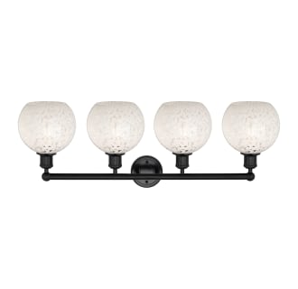 A thumbnail of the Innovations Lighting 616-4W 12 35 White Mouchette Vanity Alternate Image