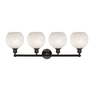 A thumbnail of the Innovations Lighting 616-4W 12 35 White Mouchette Vanity Alternate Image