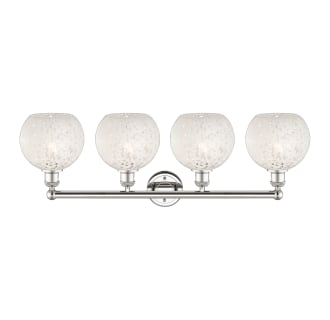 A thumbnail of the Innovations Lighting 616-4W 12 35 White Mouchette Vanity Alternate Image