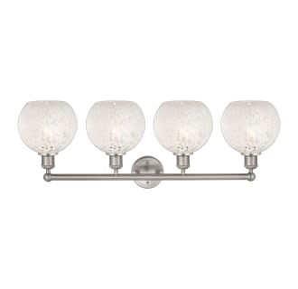 A thumbnail of the Innovations Lighting 616-4W 12 35 White Mouchette Vanity Alternate Image