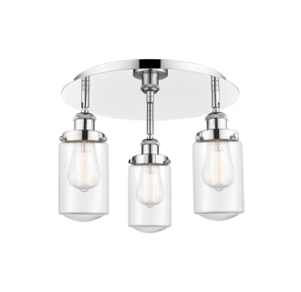 A thumbnail of the Innovations Lighting 916-3C-10-17 Dover Flush Alternate Image