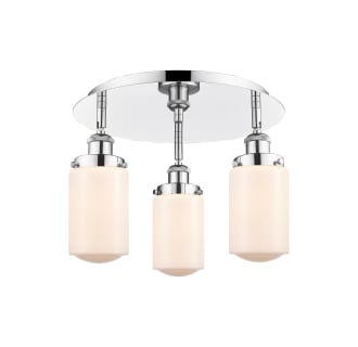 A thumbnail of the Innovations Lighting 916-3C-10-17 Dover Flush Alternate Image