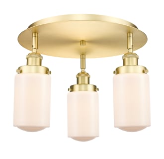 A thumbnail of the Innovations Lighting 916-3C-10-17 Dover Flush Alternate Image