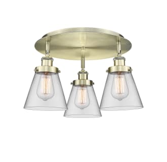 A thumbnail of the Innovations Lighting 916-3C-10-18 Cone Flush Alternate Image