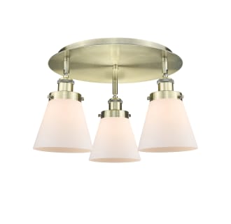 A thumbnail of the Innovations Lighting 916-3C-10-18 Cone Flush Alternate Image