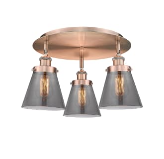 A thumbnail of the Innovations Lighting 916-3C-10-18 Cone Flush Alternate Image