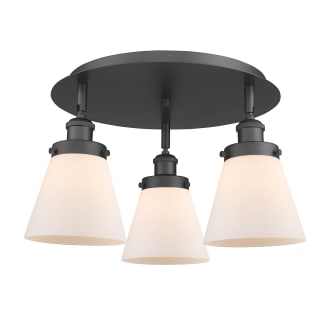 A thumbnail of the Innovations Lighting 916-3C-10-18 Cone Flush Alternate Image