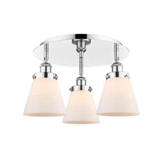 A thumbnail of the Innovations Lighting 916-3C-10-18 Cone Flush Alternate Image