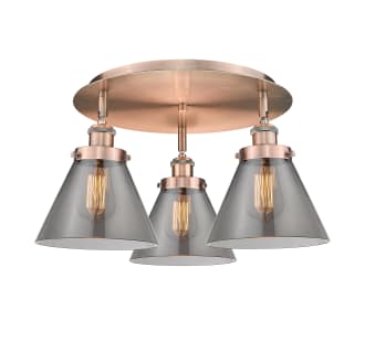 A thumbnail of the Innovations Lighting 916-3C-10-20 Cone Flush Alternate Image