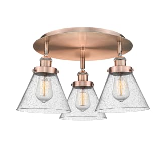 A thumbnail of the Innovations Lighting 916-3C-10-20 Cone Flush Alternate Image