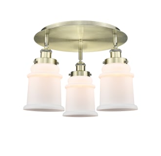 A thumbnail of the Innovations Lighting 916-3C-11-18 Canton Flush Alternate Image