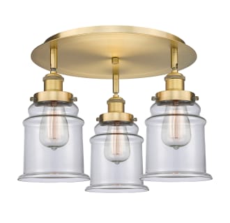 A thumbnail of the Innovations Lighting 916-3C-11-18 Canton Flush Alternate Image