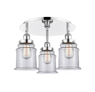 A thumbnail of the Innovations Lighting 916-3C-11-18 Canton Flush Alternate Image