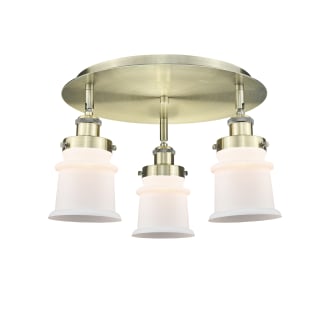 A thumbnail of the Innovations Lighting 916-3C-9-17 Canton Flush Alternate Image