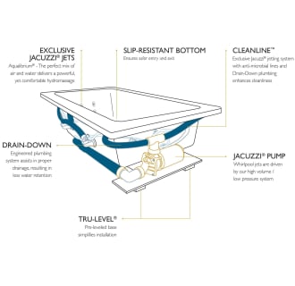 A thumbnail of the Jacuzzi BEL6060 WCF 5CW Alternate View