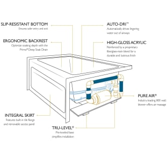 A thumbnail of the Jacuzzi NVS6042ARL2XX Alternate View