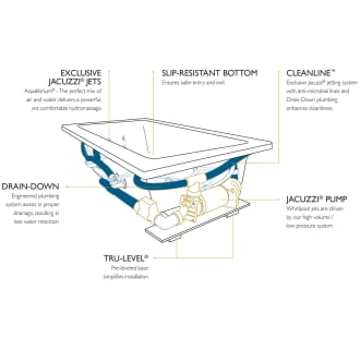 A thumbnail of the Jacuzzi RIV6638 WLR 2HX Alternate View