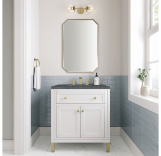 A thumbnail of the James Martin Vanities 305-V30-3PBL Alternate Image