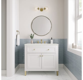 A thumbnail of the James Martin Vanities 305-V36-3LDL Alternate Image