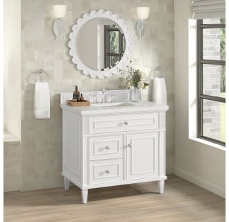 A thumbnail of the James Martin Vanities 424-V36-3LDL Alternate Image