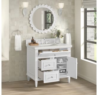 A thumbnail of the James Martin Vanities 424-V36-3LDL Alternate Image