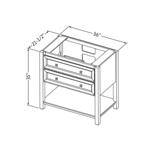 A thumbnail of the Jeffrey Alexander VN2ADL-36-NT Alternate Image