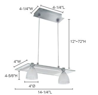 A thumbnail of the Jesco Lighting PD304-2 Jesco Lighting PD304-2