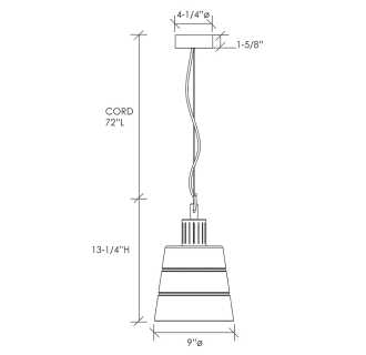 A thumbnail of the Jesco Lighting PD832-2790 Alternate View