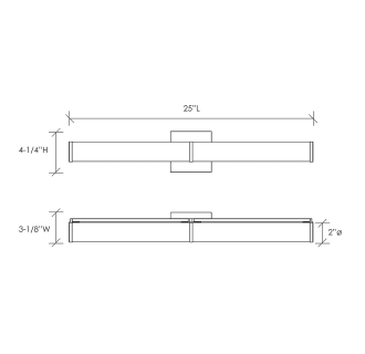 A thumbnail of the Jesco Lighting WS825L-2790 Alternate View